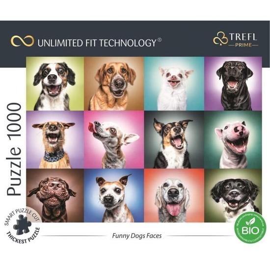 TREFL Puzzle UFT Legrační psi 1000 dílků - 10706