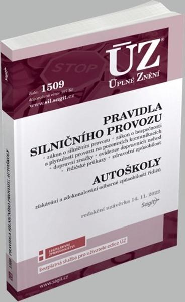 ÚZ 1509 Pravidla silničního provozu - 9788074885495