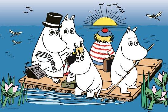 TREFL Puzzle Muminci u jezera 60 dílků - 17352