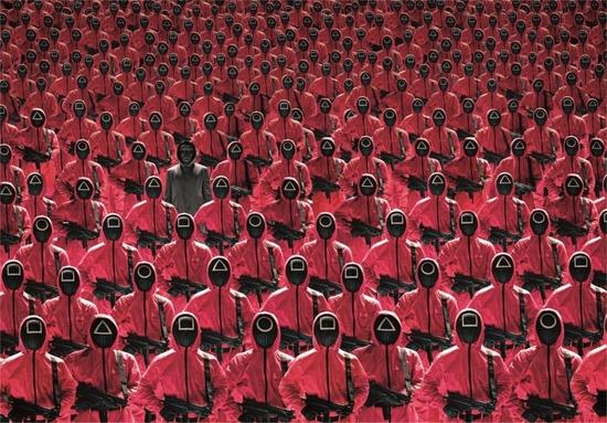 CLEMENTONI Puzzle Impossible: Netflix Squid Game (Hra na oliheň) 1000 dílků - 39695