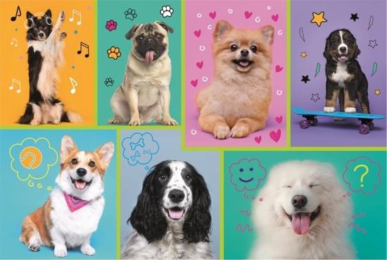 TREFL Puzzle V psím světě 100 dílků - 16421