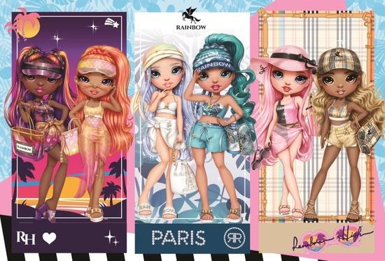 TREFL Puzzle Rainbow High: Duhové panenky 100 dílků - 16444