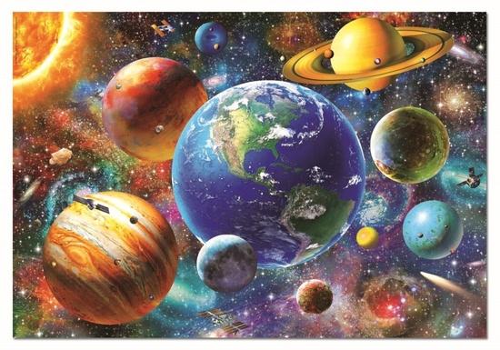 EDUCA Puzzle Sluneční soustava 500 dílků - 18449