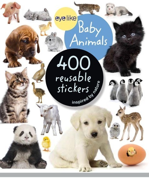 Eyelike Stickers: Baby Animals - 0761174834