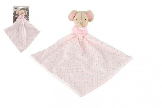 Tulilo Přítulníček, mazlík Myška - růžová/béžová - 25155201