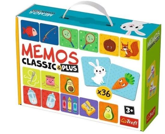 TREFL Pexeso Classic&Plus Logic 3v1 - 02272