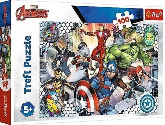 TREFL Puzzle Slavní Avengers 100 dílků - 16454