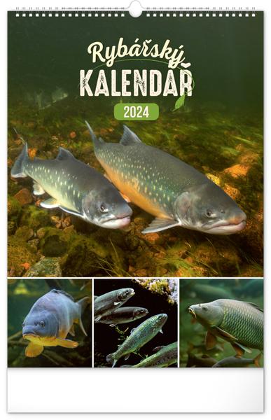 Rybářský kalendář 2024 - nástěnný kalendář