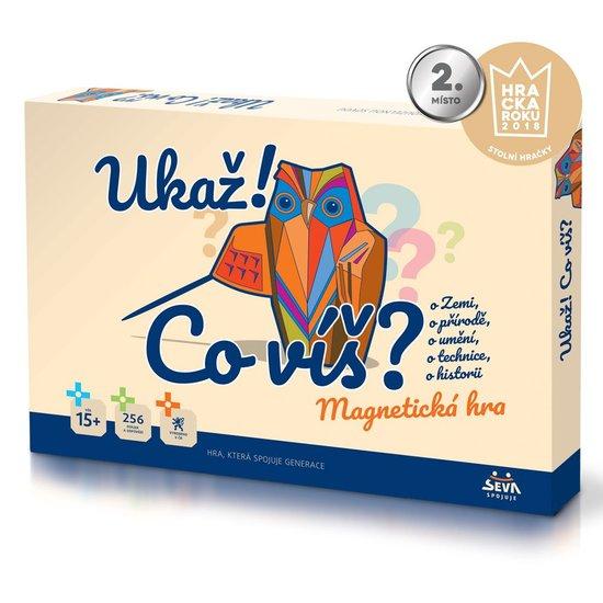 Společenská magnetická hra Ukaž!, co víš? - 0603-1VIS