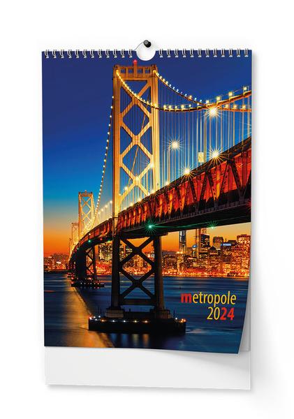 Metropole 2024 - nástěnný kalendář