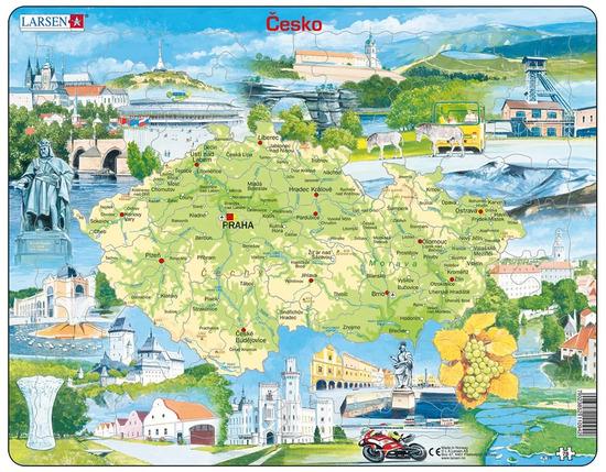 Puzzle Česká republika