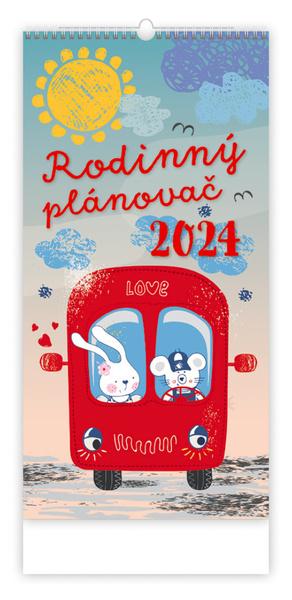 Rodinný plánovač - nástěnný kalendář 2024