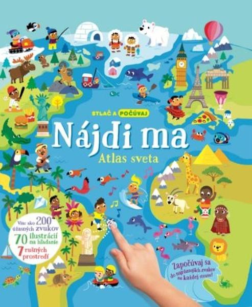 Nájdi ma Atlas sveta - 9788056711569