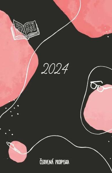 Diář Červená propiska 2024 - 9788024293455