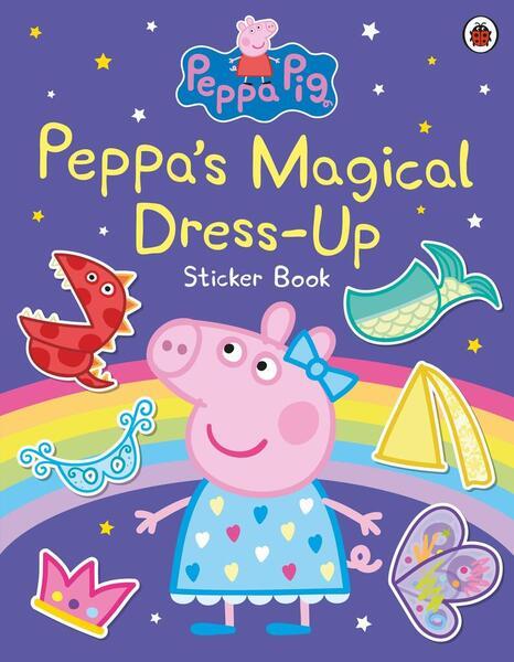 Peppa Pig: Peppa's Magical Dress-Up Sticker Book - 0241659485