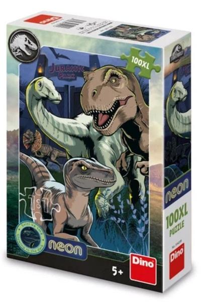 JURSKÝ SVĚT 100 XL neon Puzzle - 394209