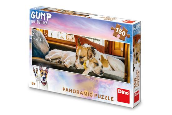 GUMP JSME DVOJKA NA GAUČI 150 panoramic Puzzle - 393370