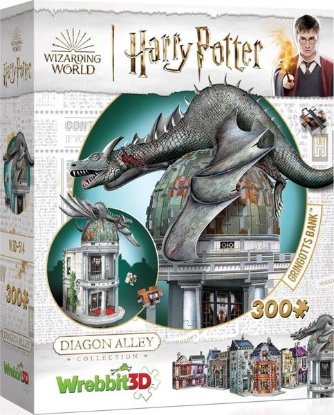WREBBIT 3D puzzle Harry Potter: Gringottova banka 300 dílků - 0514