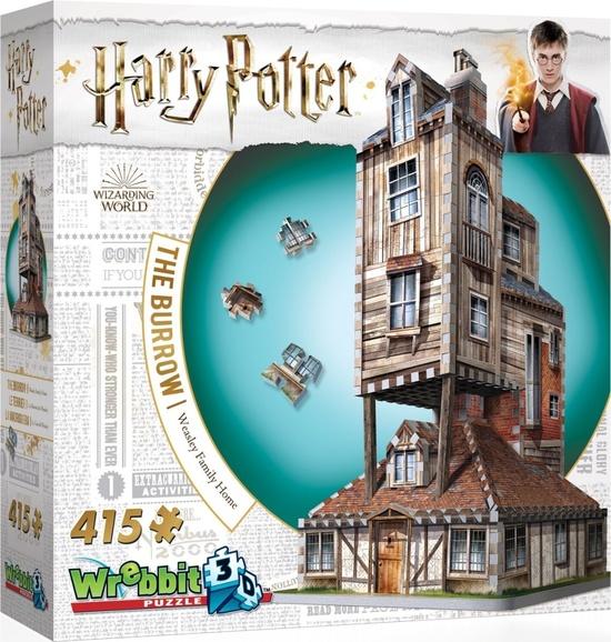 WREBBIT 3D puzzle Harry Potter: Doupě 415 dílků - 01011