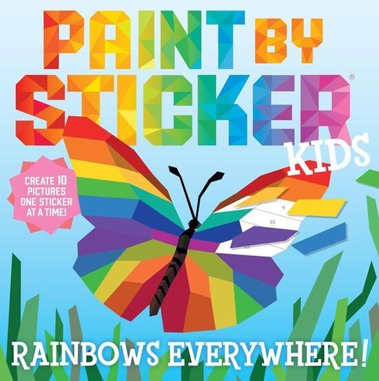 Paint by Sticker Kids: Rainbows Everywhere! - 1523517751