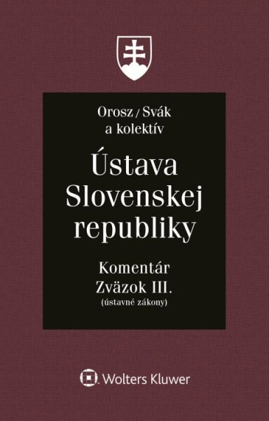 Ústava Slovenskej republiky - 9788057106173