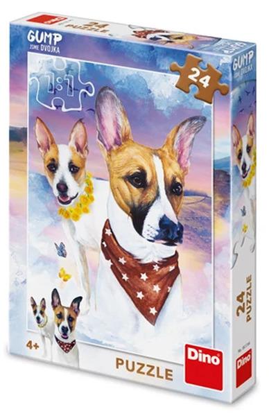 DINO Puzzle Gump Jsme dvojka 24 dílků - 351714