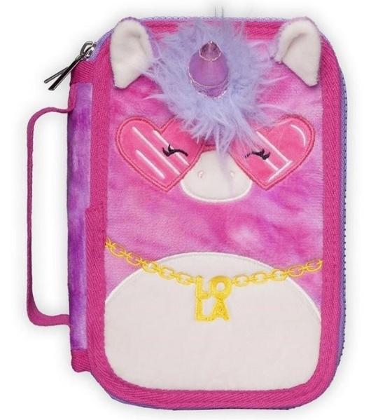 Squishmallows školní pouzdro Jednorožec Lola