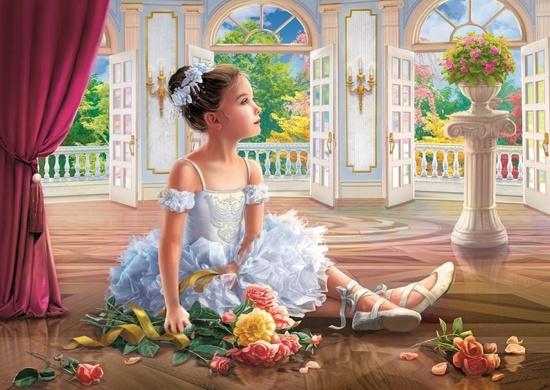 TREFL Puzzle Malá balerína 500 dílků - 37351