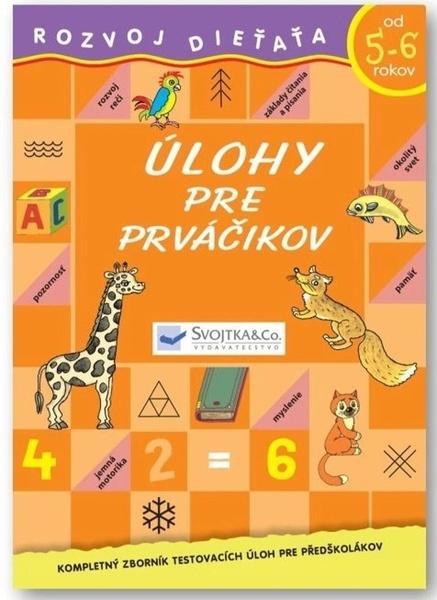 Úlohy pre prváčikov od 5-6 rokov - 9788056715390