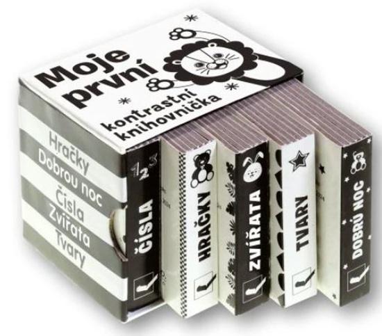 Moje první kontrastní knihovnička - 9788025637654