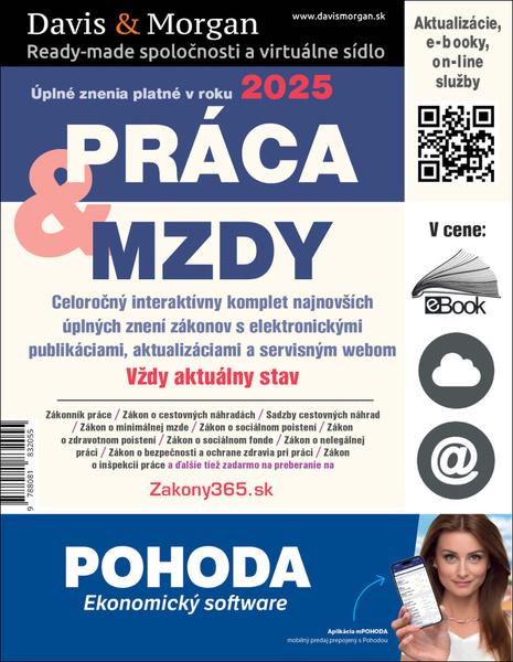 Práca & mzdy 2025 - 9788081832055