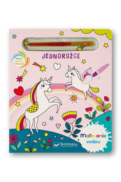 Maľovanie vodou Jednorožce - 9788056715222