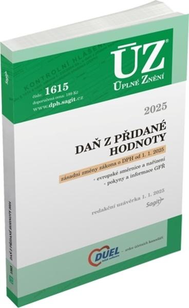 ÚZ 1615 Daň z přidané hodnoty - 9788074886577