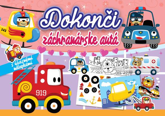 Dokonči záchranárske autá - 9788084450249