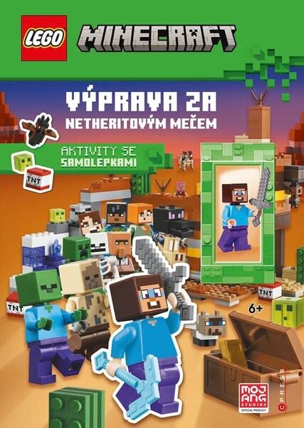 LEGO Minecraft Výprava za netheritovým mečem - 9788026455301