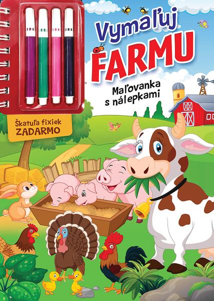 Vymaľuj farmu - 9788084447065