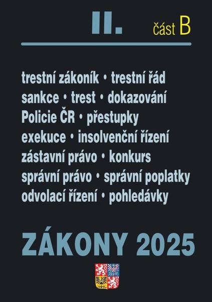 Zákony II B/2025 – Trestní právo