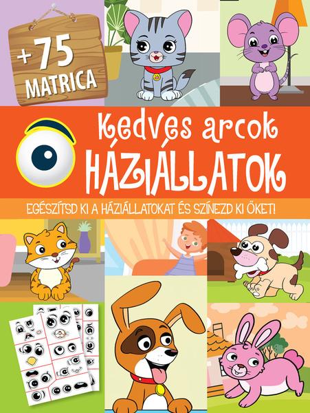 Kedves arcok háziállatok - 9788084449519