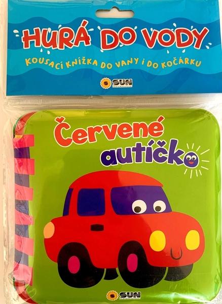 Červené autíčko Hurá do vody - 9788076873254