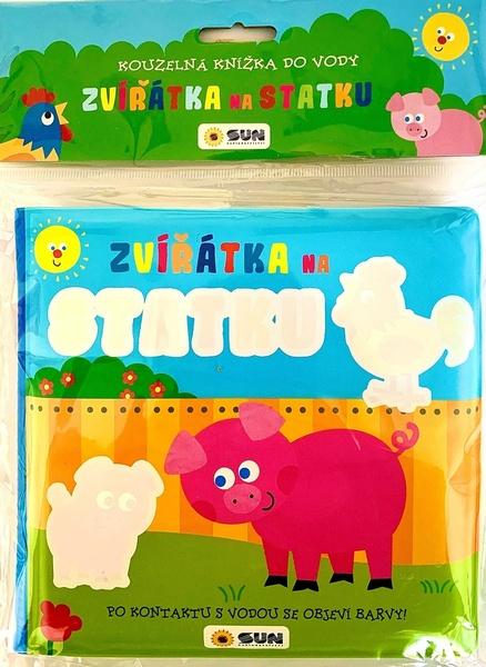 Zvířátka na statku Kouzelná knížka do vody - 9788076873339