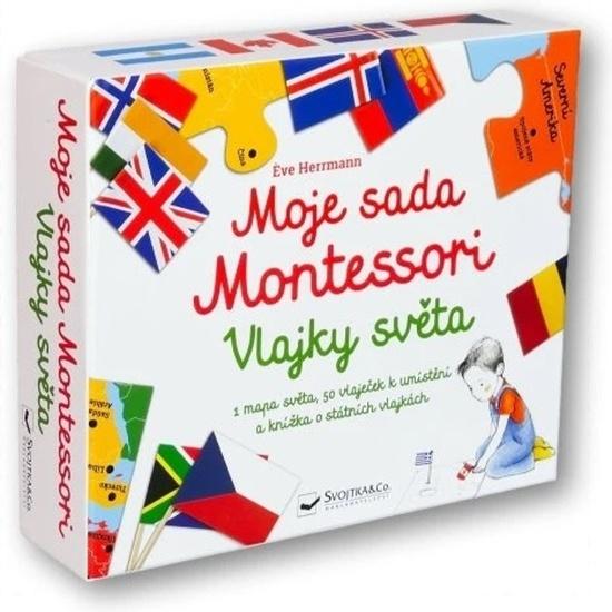 Moje sada Montessori Vlajky světa - 9788025638309