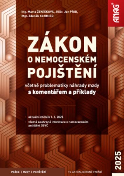 Zákon o nemocenském pojištění 2025 - 9788075544179