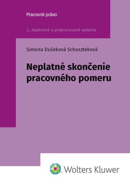 Neplatné skončenie pracovného pomeru - 9788057107279