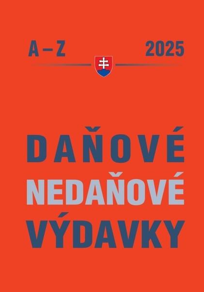 Daňové a nedaňové výdavky 2025 - 9788081622816