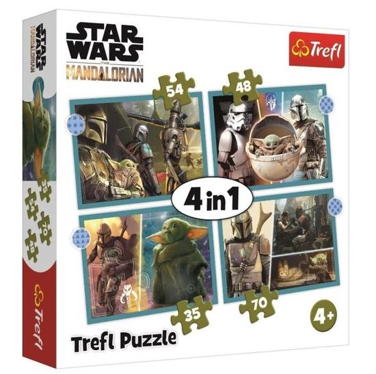 Puzzle Star Wars Mandalorian 4v1