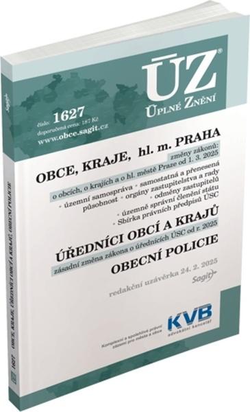 ÚZ 1627 - Obce, Kraje, hl. m. Praha, Úředníci obcí a krajů, Obecní policie - 9788074886706