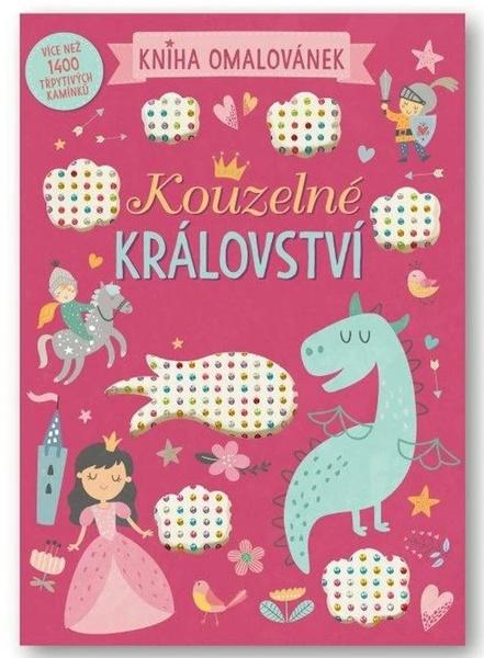 Kouzelné království Kniha omalovánek - 9788025638699
