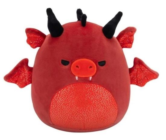 Squishmallows Červený drak Salami