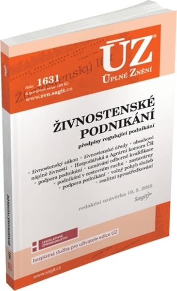 ÚZ 1631 Živnostenské podnikání - 9788074886744