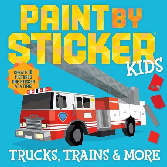 Paint by Sticker Kids: Vehicles - 152352913X